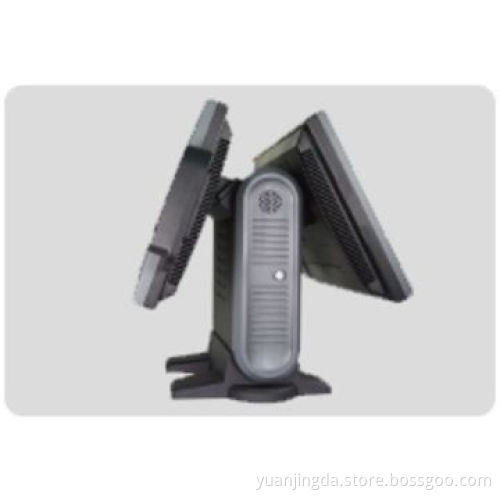 Wave POS-80, All-in-one POS Machine Dual Displayer with Aluminum Case